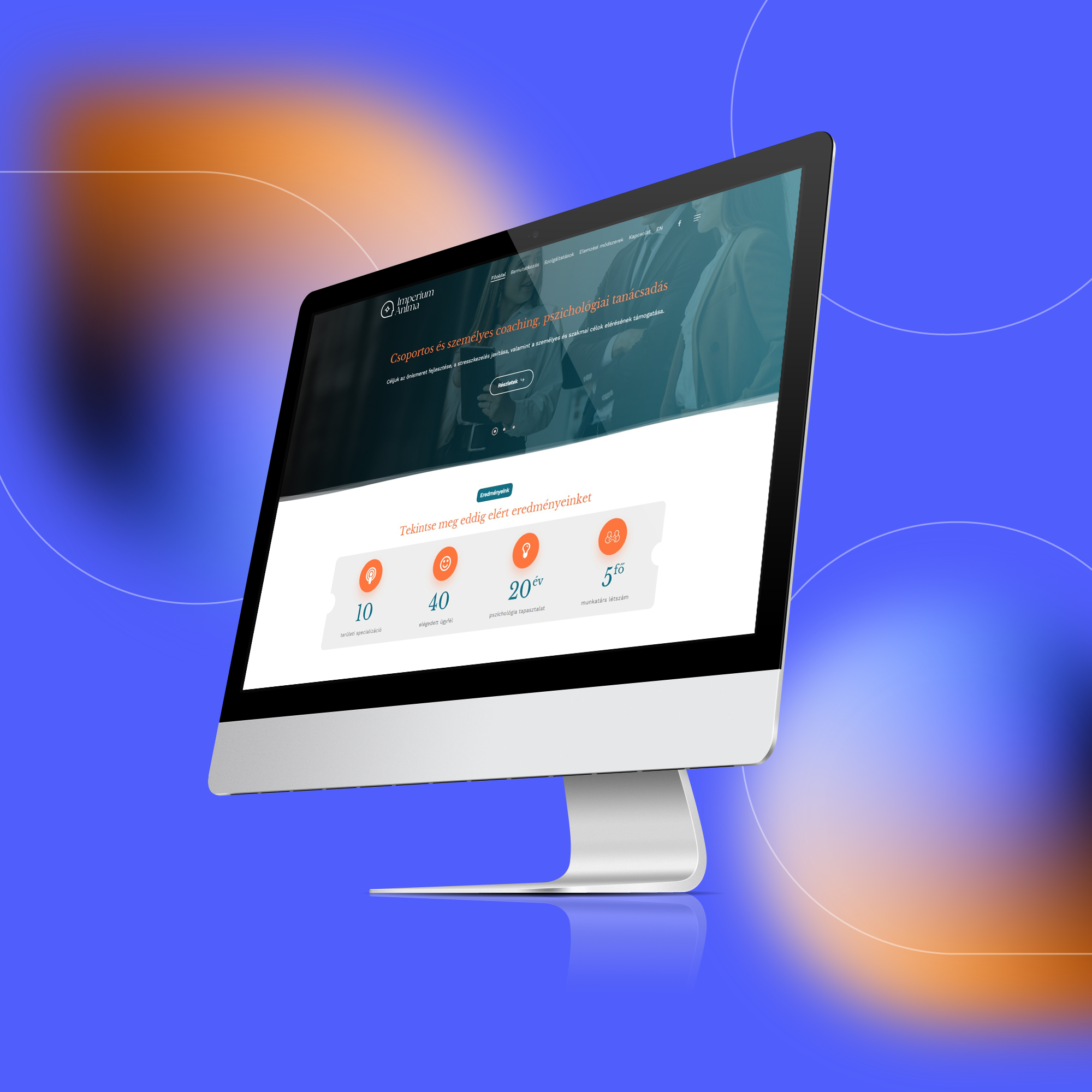 Imperium Anima website by ArtofKeyCreative